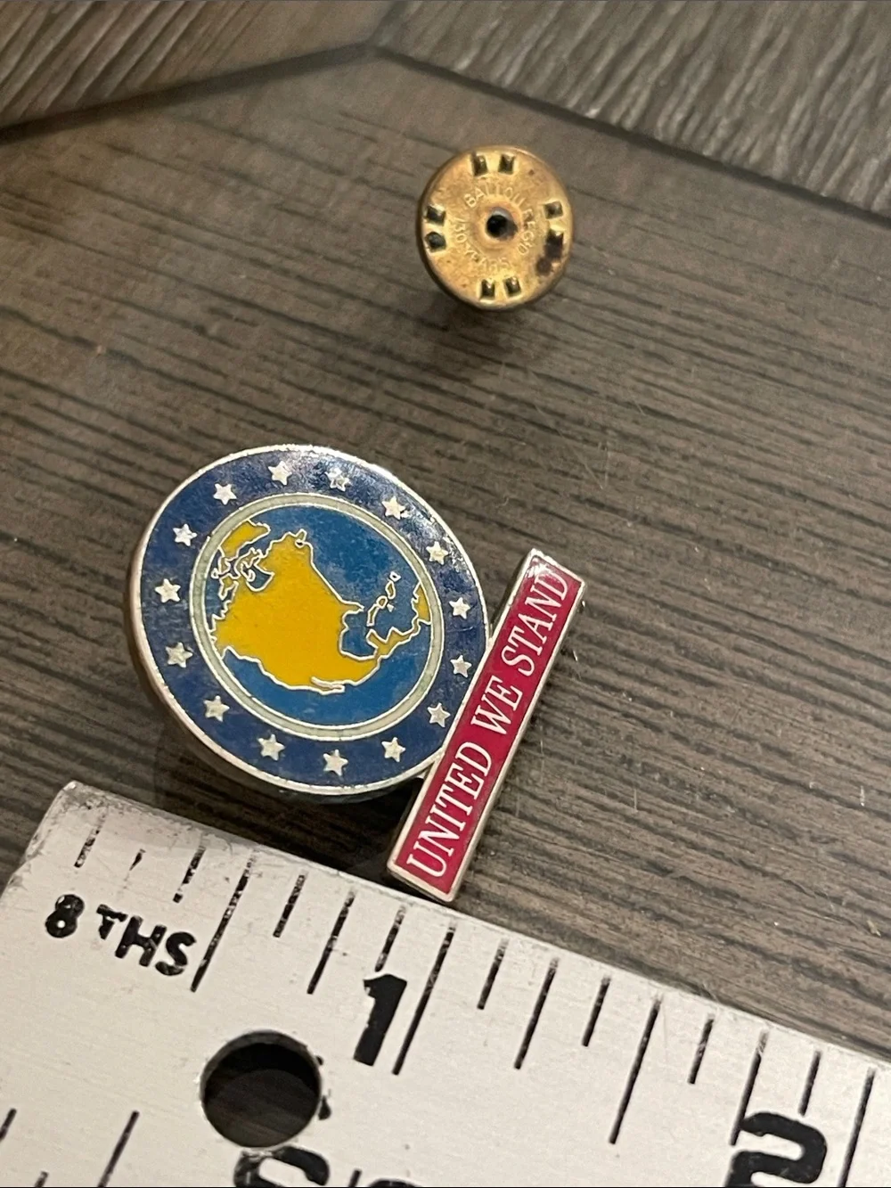 Vintage brand pin